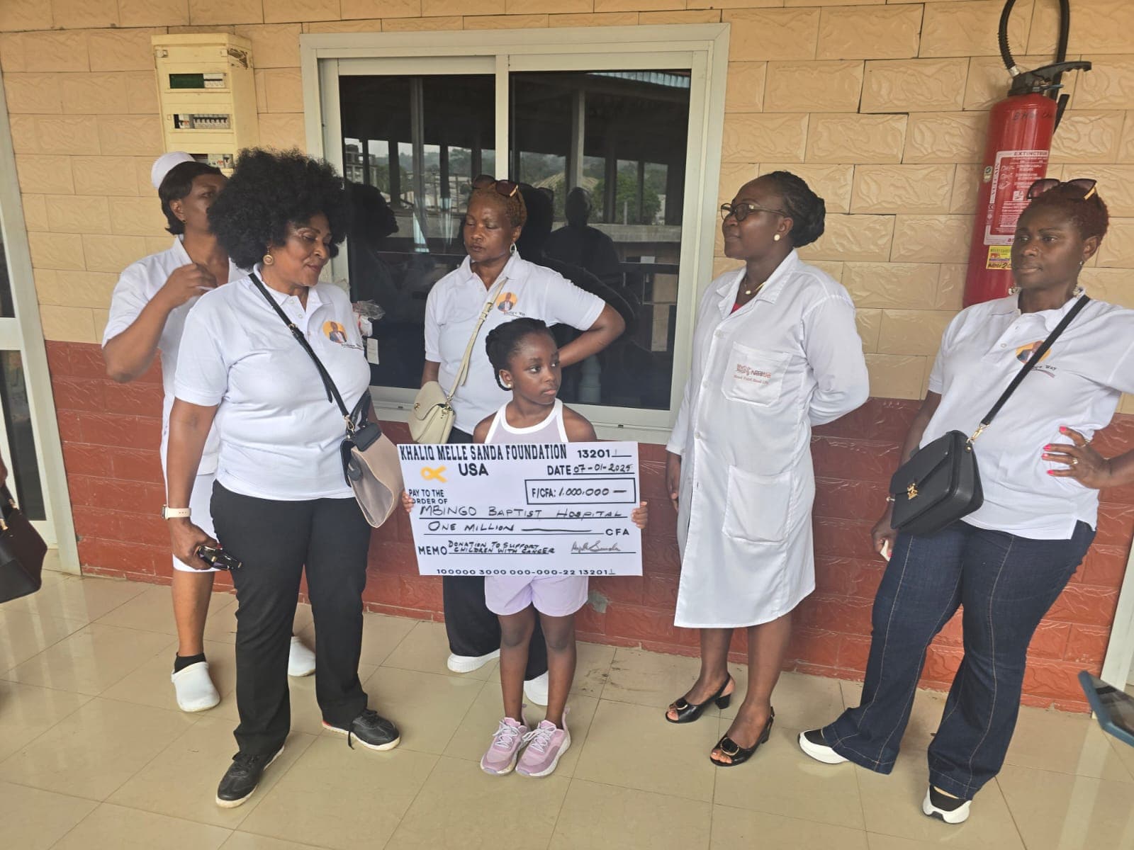 Mbingo Cameroon Baptist Hospital Mutengene Donation