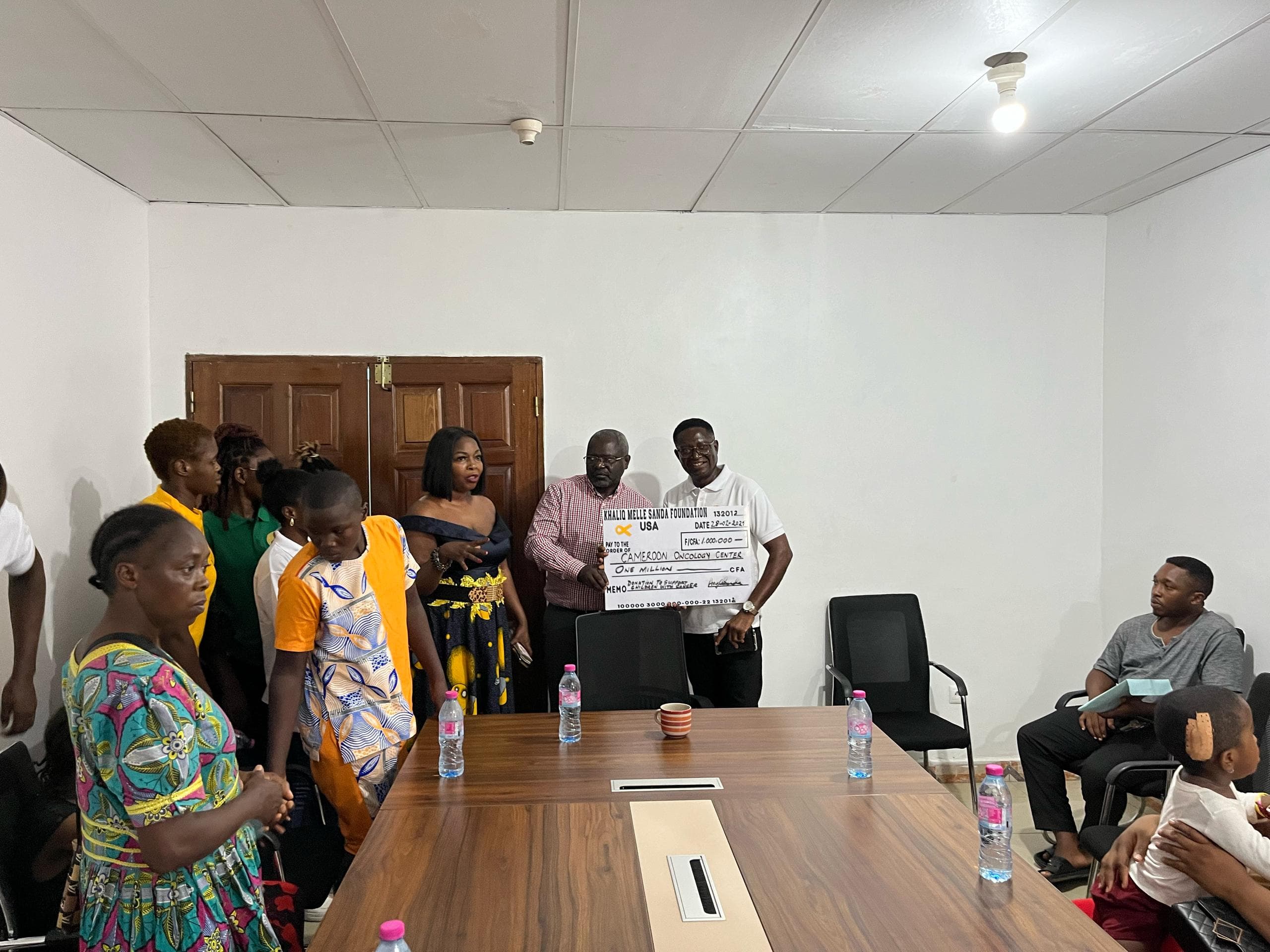 $2,000 Donation to Cameroon Oncology Center – Bekoko, Cameroon.